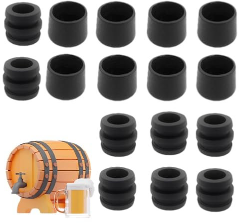 Gummipuffer für Tischkicker, Tischfußball-Schäfte, Abdeckungen, Teile | weiche Gummi-Fußball-Stoßstange, Fußballbrett-Kugellager, Tischfußball-Kugellager für die meisten Standard-Tischkicker