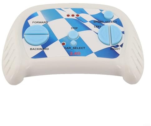 EpheyFIF Kit di telecomando e ricevitore 2.4 G Ricevitore telecomando 12 V RC per bambini controller parti di ricambio per auto elettrica per bambini (bianco RC)