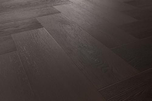 Klebvinylboden Fischgrät Eiche Empire - 2,5mm/0,55mm, 3,04 m²/Paket - Elegante Dryback-Technologie, wasserfest, langlebig, ideal für Fußbodenheizung.