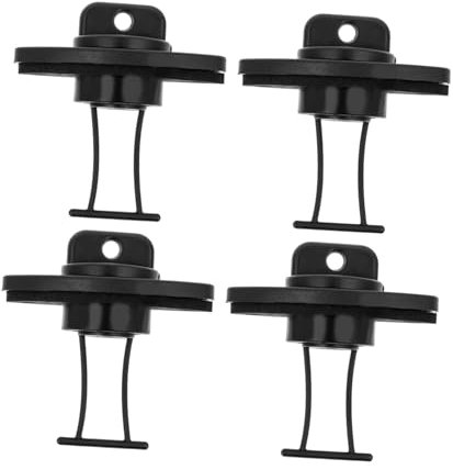 Garneck 4Stücke Teiliges Bootsablassstopfen für Kanu Einsetzbar Langlebig für Outdoor Aktivitäten Schützt Abflusslöcher Schäden