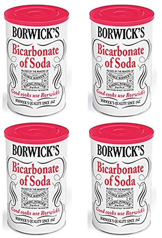 Borwicks Bicarbonate of Soda 4 x 100gm