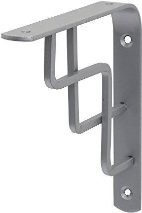 Duraline Winkel Step Regalträger Winkelträger | 14,5 x 14,5 cm | silber