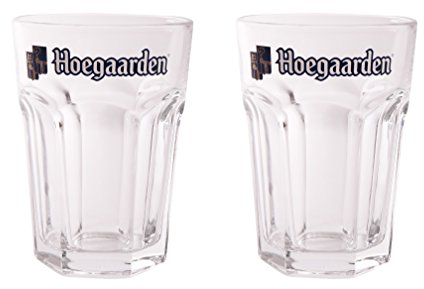 2 Gläser Hoegaarden, Glas Bierglas Belgische