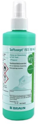 SOFTASEPT ISO 70% Lösung z.Anwendung a.d.Haut