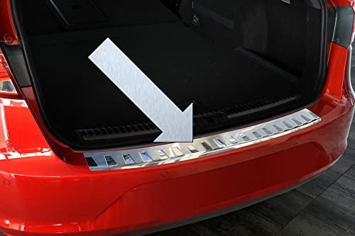 Spangenberg Edelstahl Ladekantenschutz passend für Seat Leon III ST Kombi ab Baujahr 10.2013- Art. 3235167