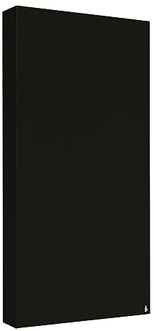 Addictive Sound Akustikpaneele Premium - Akustikplatten und Schallabsorber - Acoustic Panel und Absorber - Akustikpaneel mit den Maßen 100x50x11 cm - Akustikelemente - Schwarz