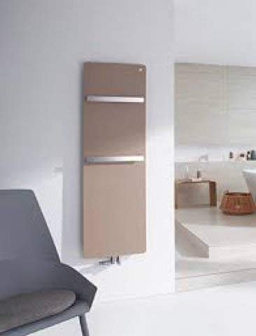 Zehnder vitalo Design Heizkörper VIP-190-060, 1890x600 mm, Ausführung bar, mit Mittelanschluss, Badheizkörper: Weiß RAL 9016 - ZV101960B100000