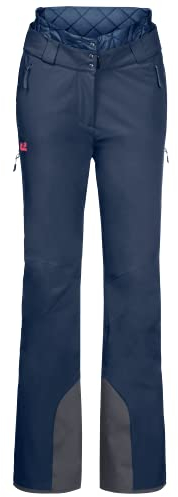 Jack Wolfskin Damen Snow Hose, Dark Indigo, 44
