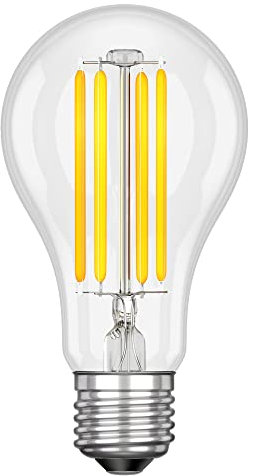 ledscom.de E27 LED Leuchtmittel, A70, warmweiß (2700 K), 12,5 W, 1600lm
