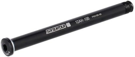 SR Unisex – Erwachsene Fahrradgabeln-2220590970 Fahrradgabeln, Schwarz, 12 mm