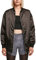 Urban Classics Damen Ladies Oversized Satin Bomber Jacket Jacke, Black, M