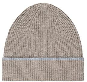 Timezone Unisex Hat Beanie-Mütze, Lana beige Melange, OS