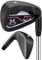 MAZEL Golf Eisen Single1,2,3,4,5,6,7,8,9, P, A,S, Edelstahl Golf Club Eisen für Männer Rechtshänder (Black Individual Iron,RH, #Sand Wedge)