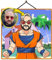 cartoonfy Personalisiertes Mittleres Körperzeichnung Dragon Ball Z. Originelles und Lustiges Geschenk. Senden Sie Ihre Fotos! Handgefertigtes Porträt von Designern Pro! Wandbild-Poster
