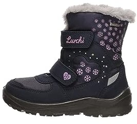 Lurchi Jungen Mädchen Kimiko-Sympatex Schneestiefel, Atlantic, 28 EU Weit