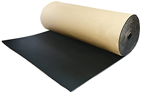 QUARKZMAN Mousse Isolation Phonique Voiture Isolant Thermique Capot Moteur 10mm Isolante 152x100cm