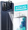 Kokio 3 Pièces Verre Trempé pour Samsung Galaxy S20 FE/S20 FE 5G/S20 Lite 6.5 + 3 Pièces Film de Protection pour Appareil Photo,Verre Trempé Dureté 9H,0.33 mm UHD,Anti-Rayures,Sans Bulles