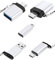 MacBook, Samsung & PC 5-in-1 USB C Adapter Set - USB C to USB, Micro USB, Mini USB, & C to C