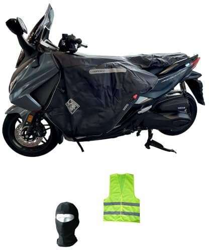Compatible avec Honda Forza 125 par an 2023 Couvre-Jambes R238-X TERMOSCUDO Tucano Urbano Couverture Thermique IMPERMÉABLE Interne en Fourrure ECO SPÉCIFIQUE pour Scooter