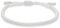 LUCKY BUDDHIST - Glücksarmband + Anhänger/Halskette! Für Teen Männer Frauen - Geflochtene Freundschaftsarmbänder - Mit Liebe handgefertigt - Tibet Stil - Einstellbares Handgelenk Armband (Weiß)