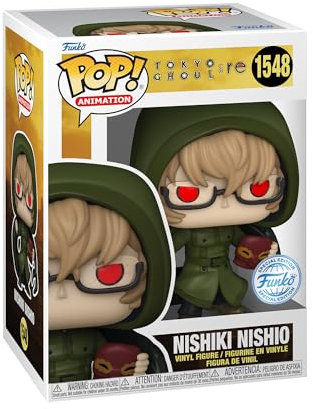 Funko Pop! Animation: Tokyo Ghoul: Re - Nishiki Nishio - Tokyo Ghoul:Re - Figura in Vinile da Collezione - Idea Regalo - Merchandising Ufficiale - Giocattoli per Bambini e Adulti - Anime Fans