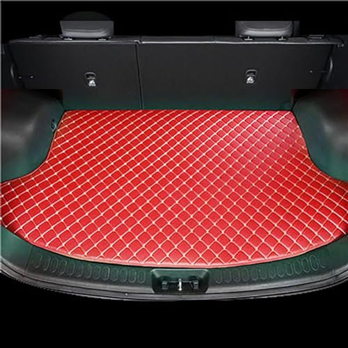 OIJNMHYB Coche Alfombrilla Maleteros para Hyundai i30 2020-2023, Cuero Bandeja De Forro De Maleteros Almohadilla Protectora Modelado Accesorio,ERed