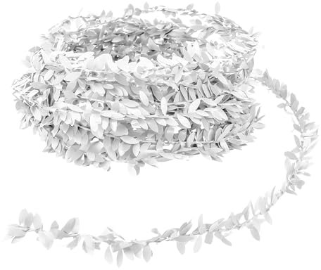 Lierre Artificiel,Guirlande Fleurs Artificielles,Plantes Artificielles Interieur,Plante Artificielle Interieur,Faux Lierre,Lierre Artificiel Interieur,Liane Artificielle,Guirlande Lierre,Blanc 7.5m
