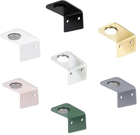 Natural Goods Berlin KLEAN Seifen-Halter mit Magnet | Seifenablage zum Kleben ODER Bohren | 2X Seifenanker als Magnet-Halter | Rostfrei galvanisiert | Schwebende Seifen-Halterung in Gold