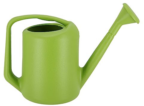 Gießkanne 5L - Kunststoff, inkl. Ausgießer, Grün, H 30 cm, L 44 cm, B 20 cm