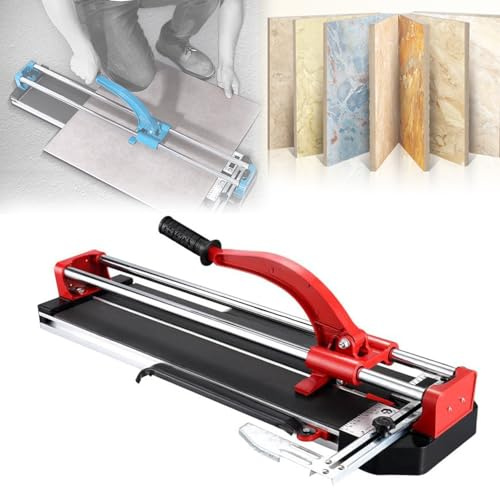 1200mm Wall/Floor Tile Cutter, Cutting Thickness 0.5-1cm, Maximum Cutting Length 1200mm, Solid Track 20mm, Base Width 200mm, Anti-slip Handle, for Ceramic, Porcelain Tiles, Regular Floor Tiles