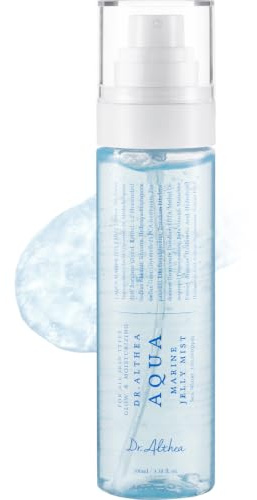 Dr.Althea Aqua Marine Jelly Mist | Leichtes, ultrafeines Gesichtsspray | Feuchtigkeitsspendendes Serum mit PDRN & dreifacher Hyaluronsäure | Vegane koreanische Hautpflege, 100 ml
