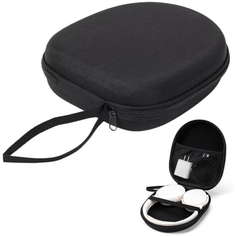 Funda Plegable para Auriculares On-Ear, Estuche Protector Universal Portátil con Compartimento Interior Extraíble, Compatible con JBL Tune 720 BT 770 NC 760 NC, Sony WH-CH720N WH-1000XM4, Nergo