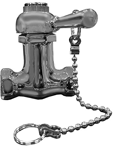 Jones Stephens S05100 Self-Closing Shower Valve with 7 Pull Chain Chrome Plated