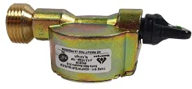 Express, 18980, Robinet Adaptateur pour Twiny, Malice et Elfi, Pression Directe, Valve 20 mm, Accessoire pour Fer à Souder, Lampe à Souder, Fer de Couvreur, Chalumeau d'Étanchéité, Pièces de Rechange