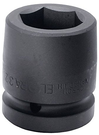 Elora Kraftschraubereinsatz 1 Zoll, 6-kant, 792A-2 1/4 Zoll AF, 0792100535100