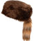 PARTY DISCOUNT® Hut Trapper, Fellmütze mit Schwanz