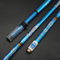KS Tools Ultralight Angelrute 5m 6m 7m 8m Steckrute Ultralight solid Tip voll parabolisch - extrem biegsam,Blue,8M