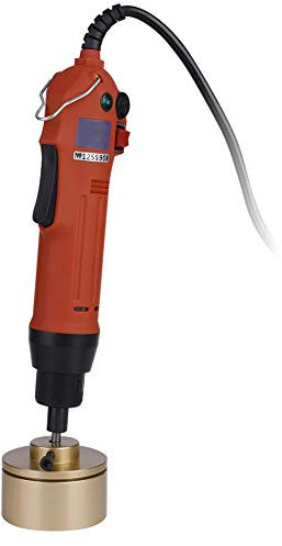 220 V Handheld Elektrische Flaschenverschlusskappen Sealer Verschließer Maschine Flaschenverschluss Werkzeug mit Importierten Silikon Pad Teile 10-50mm (EU stecker)