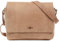 SID & VAIN große Laptoptasche Messenger Bag echt Leder - 15 Zoll Laptop Business-Tasche Spencer - Umhängetasche mit extra Laptop-Hülle - Ledertasche Herren Damen beige handgefertigt
