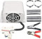 MASO - Kit termoventilatore per auto, 12 V 600 W, ad alta potenza, riscalda velocemente, sbrinamento per i parabrezza delle auto in inverno