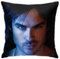 AOOEDM Damon Salvatore Memy Quadratischer Kissenbezug Beidseitig bedruckter Kissenbezug für Sofa Schlafzimmer 18x18 Zoll