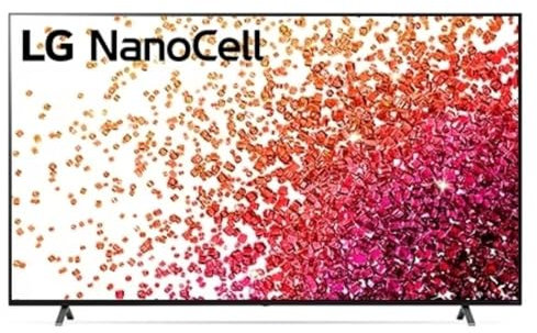 LG NanoCell 86NANO756PA Smart TV LED 4K Ultra HD 86” 2021, Processore α7 Gen4, Dolby Vision IQ, Wi-Fi, webOS 6.0, FILMAKER MODE, Game Optimizer, Google Assistant Alexa Integrati, Telecomando Puntatore