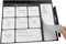 Magnetic Weekly Meal Planner and Shopping List Pad for Fridge - 52 Pages - Tear off Weekly Grocery List - Convenient Pen & Pen Holder (Black)
