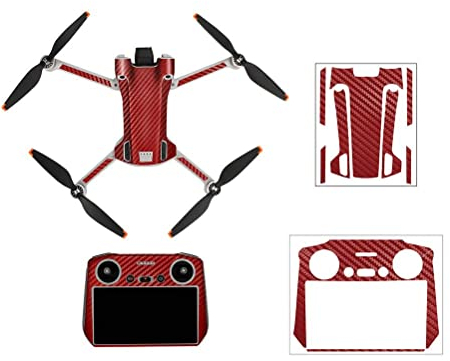 Mini 3 Pro Drohnen Aufkleber Set, Kleber Wasserdichte Skins Sticker Kit kompatibel Mini 3 Pro Drohne kompatibel RC Fernbedienung Dekoration Schutz Zubehör (Stil 10)