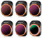 MINGVEN ND/PL Filter Set für DJI Mini 4 Pro Zubehör 6 Stück - (ND8/PL ND16/PL ND32/PL ND64/PL ND256/PL CPL) Kameraobjektiv ND/PL Filter Set Kompatibel mit DJI Mini 4 Pro Drohne MN4