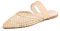 Feversole Womens Flat Pointed Toe Slingback Shoes，Scarpe da Ballettoda Donna Punta Appuntito Cinturino Regolabile Sandali Beige 39 EU
