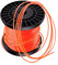 Rasentrimmer Faden Trimmerfaden Durchmesser 100Meter Rot Faden für Motorsense Nylonfaden Motorsense Trimmerschnur 5-kant (2.4MM)