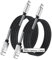 iPhone Ladekabel 3M, 2Pack Lang USB A to Lightning Kabel Original, 3m Apple Schnellladung Ladekabel für Apple iPhone 14 Pro Max/13/12 Mini/11/XS/XR/X/8 Plus/7/6s/6/5S/5, iPad