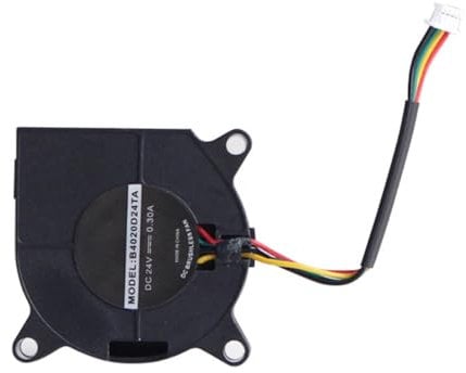Dickly Cooling Hotend Fan 3D Printers Accessory Spare Parts,Easy to Install Replacement 12000 RPM 4020 24 V Blower Fan for K1 K1 Max