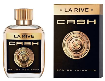 LA RIVE Cash Parfüm Eau de Toilette für Herren - Maskuliner, eleganter Duft mit holziger Note - Langanhaltendes Parfum 100ml Herrenduft Männerduft